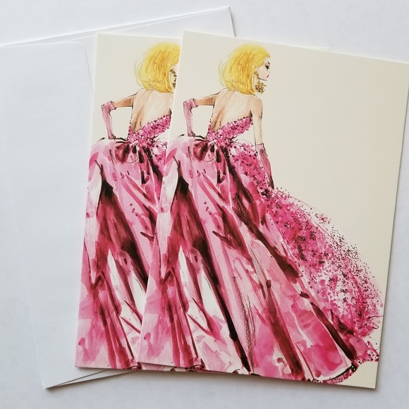 ❗Barbie Notecards and Envelope Set By Robert Best❗ - Picture 2 of 3